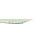 Carbon Fiber G10 Hybrid Plate Matte/Gloss -Mint and Light Gray - 5.5" x 9.25" x .125"