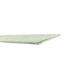 Carbon Fiber G10 Hybrid Plate Matte/Gloss -Mint and Light Gray - 5.5" x 9.25" x .125"