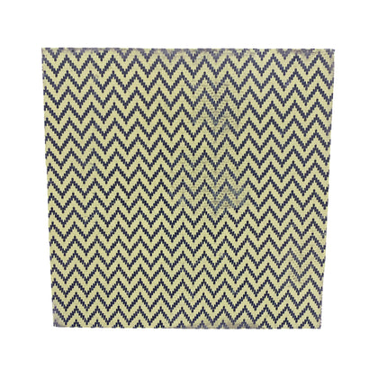 PhantomGrip™ Carbon Fiber/G10 Hybrid Plate - Matte/Semi Gloss - Sage Green Herring Bone - 11" x 11" x .26"